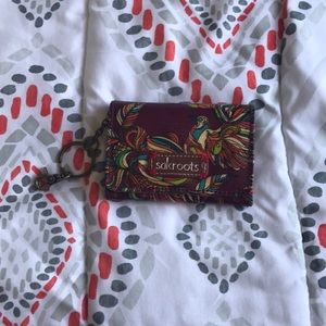 A sakroots ID holder/change wallet.